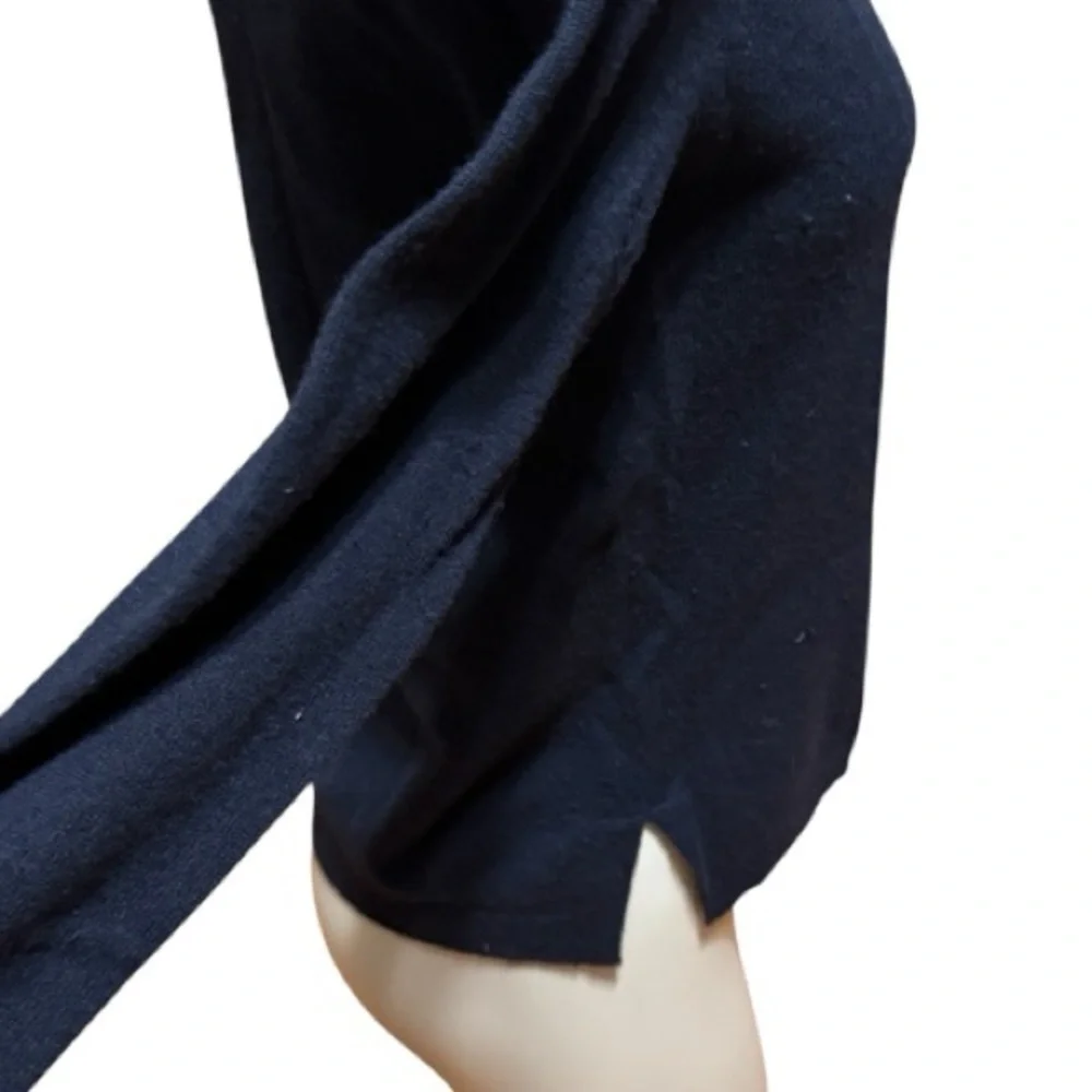 J. Crew 100% Cashmere Black Crewneck Sweater XS